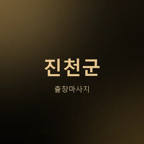 진천군 출장마사지