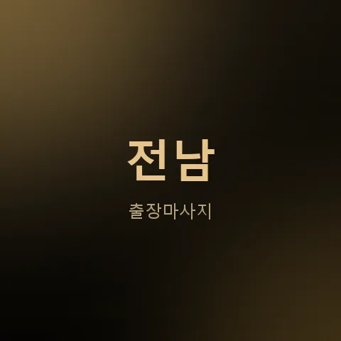 전남 출장마사지